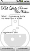 Pub Quiz Science & Nature Free screenshot 1