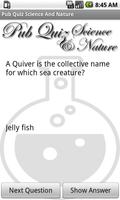 Pub Quiz Science & Nature Free screenshot 2