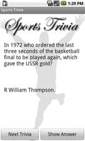 Poster Sports Trivia Collection