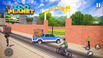 Modern Family Planet Zoo - Animal Park 3D Game Poster