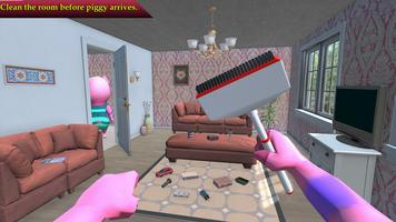 Piggy Family 3 : Scary Neighbor Obby House Escape captura de pantalla 3
