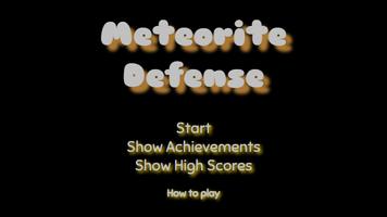 Meteorite Defense Cartaz