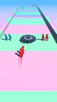 Rainbow Color Crowd Rush captura de pantalla 3