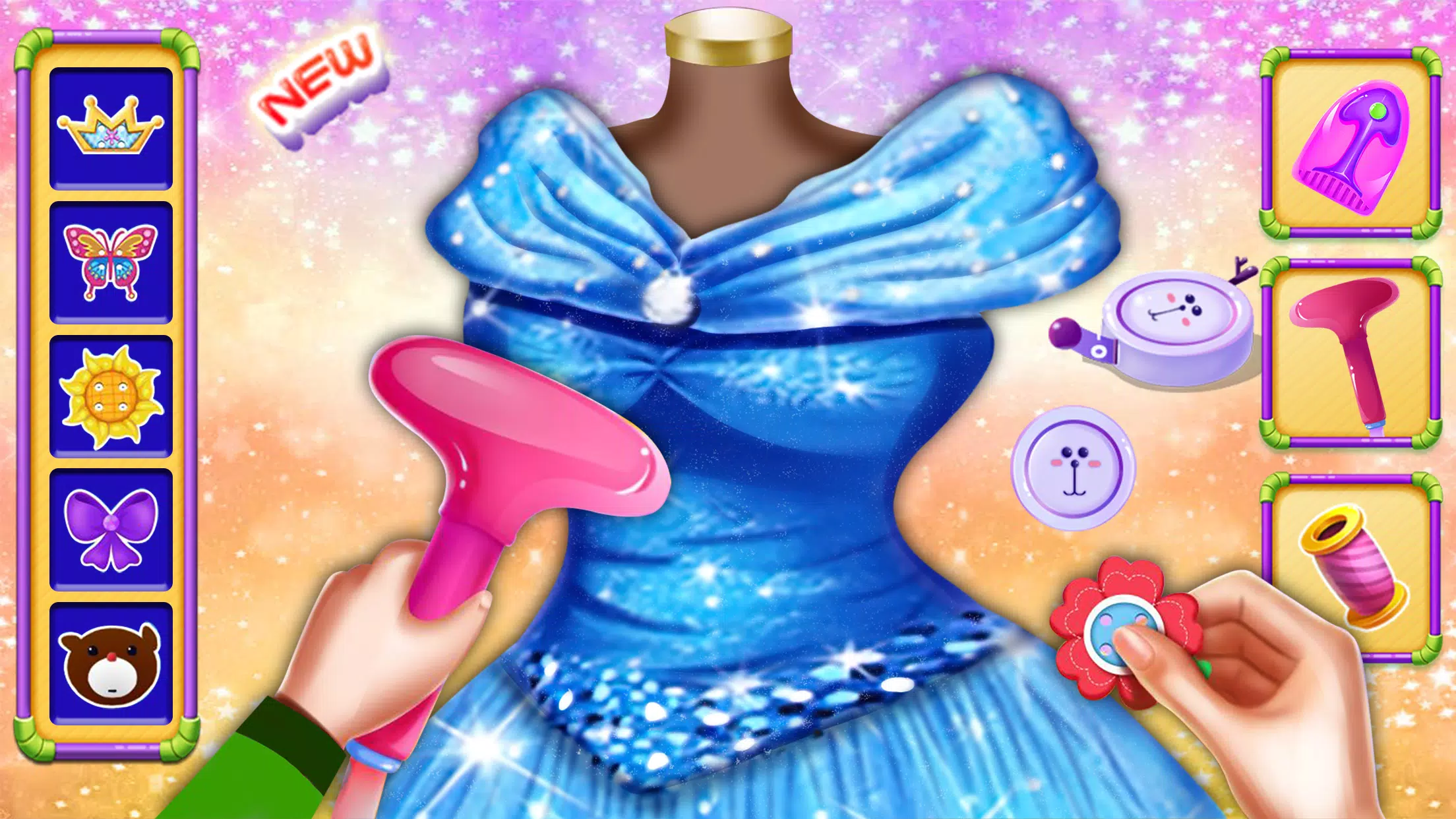 Download Tailor Fashion Dress up Games android on PC