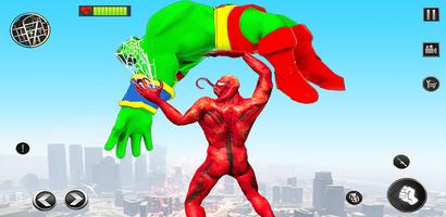 Incredible Monster hero Games تصوير الشاشة 3