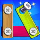 Woods Screw Nuts & Bolt Puzzle آئیکن