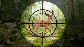Jungle Deer Hunting Games 3D-poster