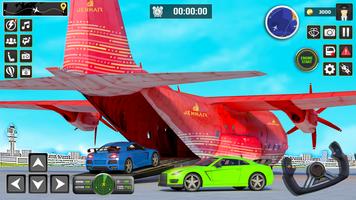 Car Transport Airplane Games poster