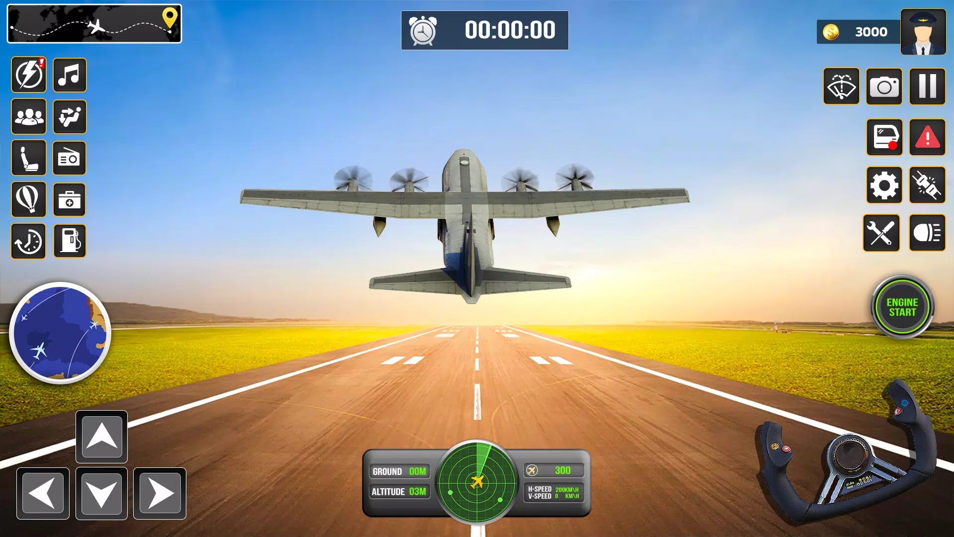 Jogo de carro aviões caminhões 