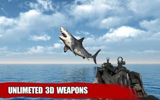 World Big Angry Shark Hunting game 2019 screenshot 3