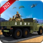 Army Vehicle Transporter 2020:Cargo Army Games Zeichen