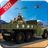 Army Vehicle Transporter 2020:Cargo Army Games