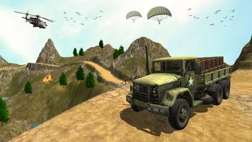 Army Vehicle Transporter 2020:Cargo Army Games โปสเตอร์