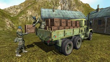 Army Vehicle Transporter 2020:Cargo Army Games Screenshot 2
