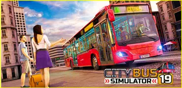 Ciudad Entrenador Autobús Simulador Transporte