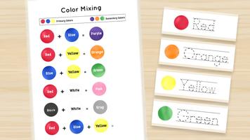 Color Mixing Color Match Games Plakat