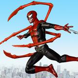 Flying Spider Hero Man Games