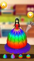 Doll Cake Dress Up Games 3D ポスター