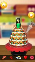 Doll Cake Dress Up Games 3D スクリーンショット 1