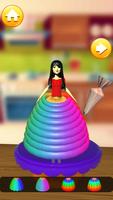 Doll Cake Dress Up Games 3D スクリーンショット 2