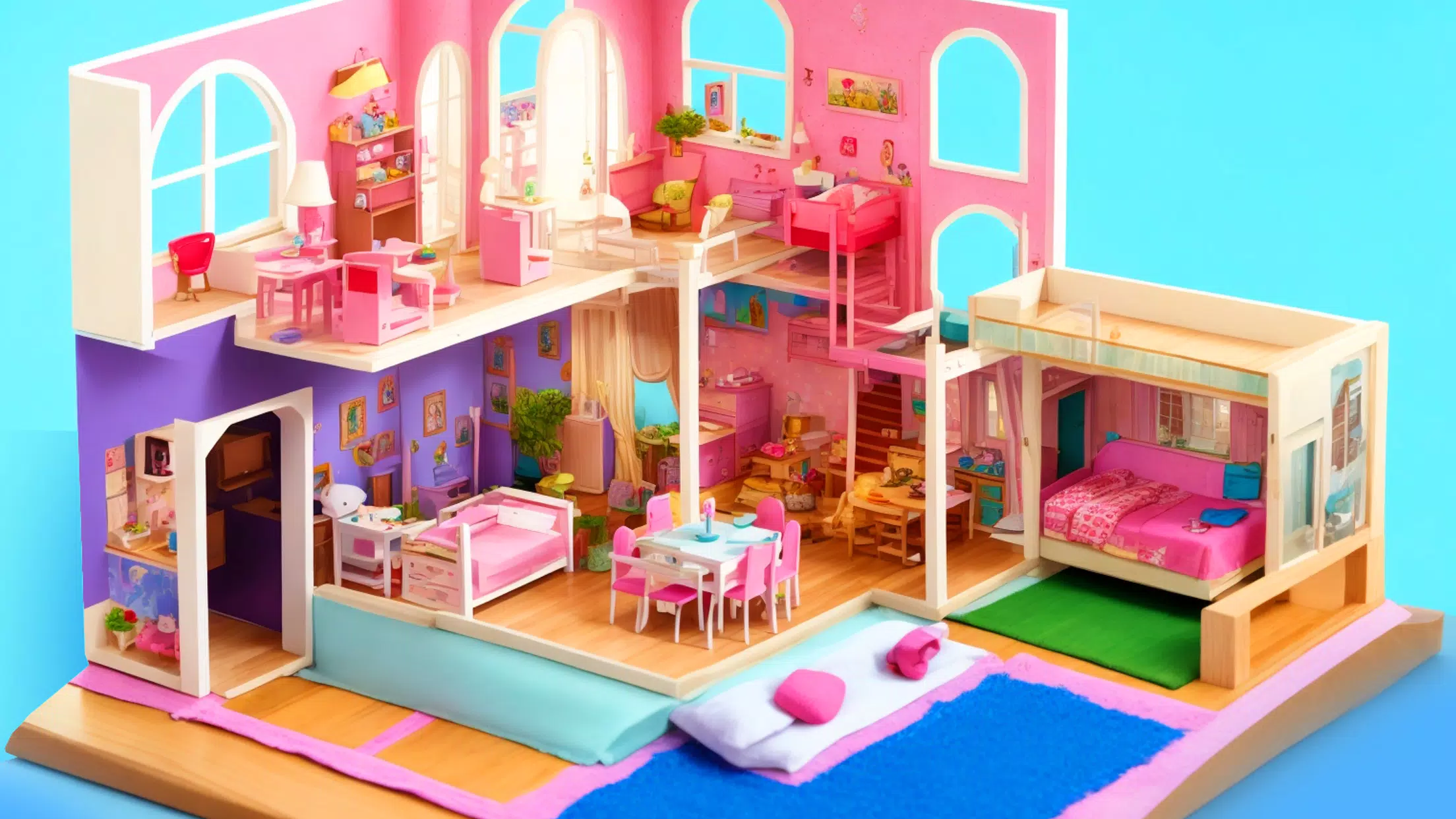 Doll House Design & Decoration 2: Girls House Game Game for Android -  Download