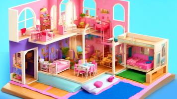 2 Schermata Doll House Design: Girl Games