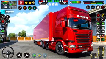 jeux de camion camion 3d Affiche