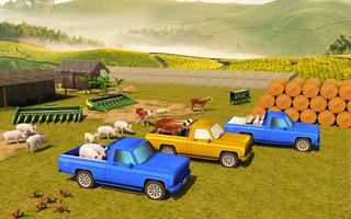 Pakan Traktor Bajak Pertanian 3D Pemanen screenshot 2