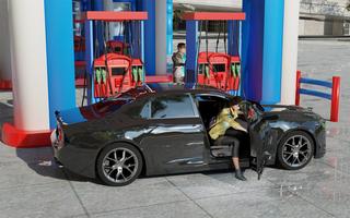 Car Driving Games: Gas Station capture d'écran 2