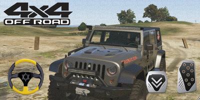 Offroad Jeep Driving poster