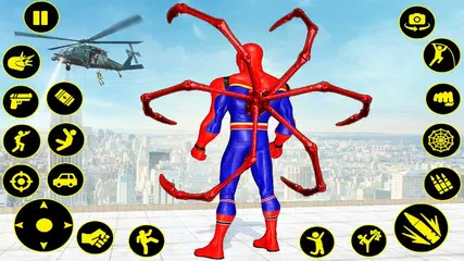 Robot Spider Hero Spider Games アプリダウンロード