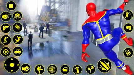 Robot Spider Hero Spider Games アプリダウンロード