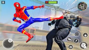 Robot Spider Hero Spider Games تصوير الشاشة 1