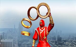 Ninja Superhero Rings Warrior capture d'écran 1