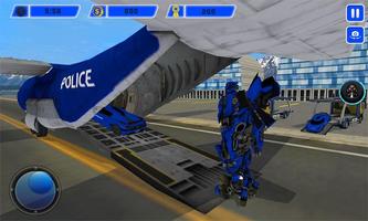 Robot Car Transporter - Transformateur de police capture d'écran 3