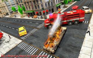 Real Robot Firefighter 911 poster