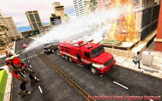 Real Robot Firefighter 911 screenshot 2