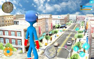 Captain Stickman Hero Crime poster