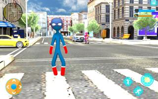 Captain Stickman Hero Crime screenshot 3