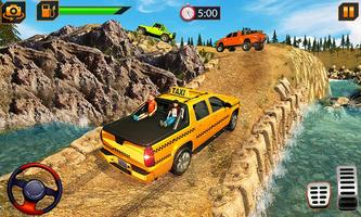 Off-Road Taxi Driving Games capture d'écran 3