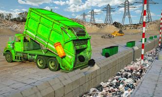 Flying Garbage Truck Simulator screenshot 2