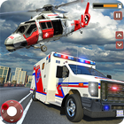simulateur de conduite sauvetage ville Ambulance icône