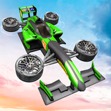 Flying Formula Car Race Game icon
