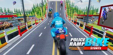 Police bike Stunt Bike Racing