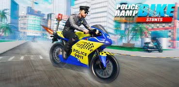 Police bike Stunt Bike Racing