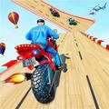 Police Moto Bike Racing Game Mega Ramp Stunts Game