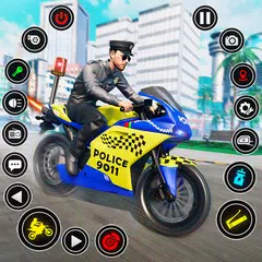 Police bike Stunt Bike Racing APK download