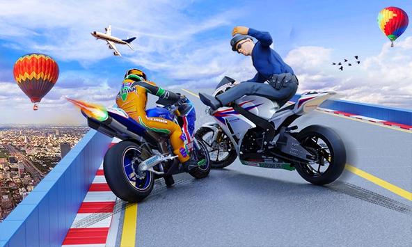 Police Bike Mega Ramp Impossible Bike Stunt Games 截图 3