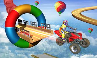 Tricycle Stunt Bike Race Game Affiche