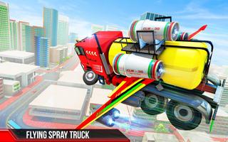 Flying Spray tank ขนส่ง โปสเตอร์